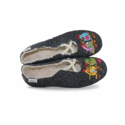 LA MAISON DE L'ESPADRILLE Chaussons Ballerines Pour Femme 6008 -Chaussures Confortables Femme Soldes Magasin 6008 5