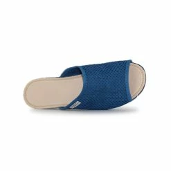 LA MAISON DE L'ESPADRILLE Chaussons Mules Pour Femme Martine (2104) -Chaussures Confortables Femme Soldes Magasin chaussons mules femme martine 2104 4