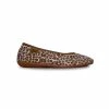LA MAISON DE L'ESPADRILLE Chaussons Ballerines Pour Femme Girafe (2013) -Chaussures Confortables Femme Soldes Magasin girafe 2013