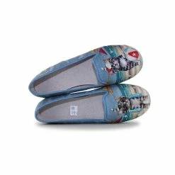 LA MAISON DE L'ESPADRILLE Chaussons Ballerines Pour Femme Les Chatons (2005) -Chaussures Confortables Femme Soldes Magasin les chatons 2005 4