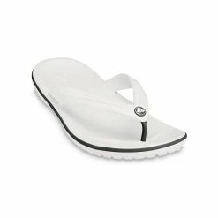 CROCS Tongs Crocband Flip -Chaussures Confortables Femme Soldes Magasin tong crocs crocband flip 25